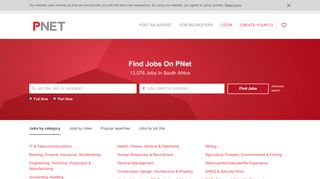 
                            9. Jobs in South Africa | Job search | Pnet.co.za