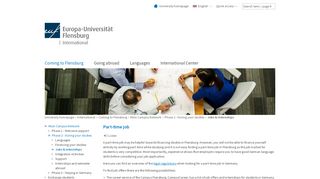 
                            8. Jobs & Internships - Europa-Universität Flensburg (EUF)