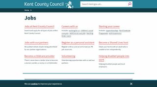 
                            7. Jobs - Kent County Council