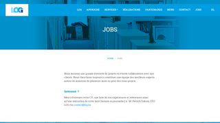 
                            6. Jobs | LOG