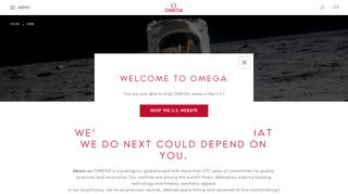 
                            8. Jobs | OMEGA®