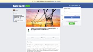 
                            8. Jobs on Facebook - Ibadan Electricity Distribution Company (IBEDC ...