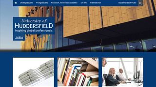 
                            7. Jobs - University of Huddersfield