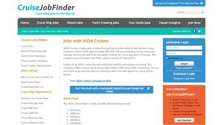 
                            8. Jobs with AIDA Cruises | AIDA Cruise Ships, Destinations ...