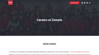 
                            6. Jobs - Zomato: Careers