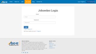 
                            3. Jobseeker Login - askmeconsult.com