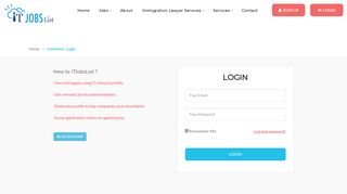 
                            3. Jobseeker Login - itjobslist.com