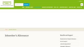 
                            5. Jobseekers Allowance - Phone Number 0800 055 …