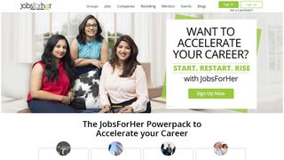 
                            2. JobsForHer | India's Largest Online Portal for Women