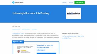 
                            8. Jobsinlogistics.com Job Posting - How to Post, …