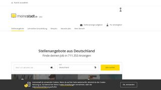 
                            6. jobs.meinestadt.de - Jobs in Deutschland, 736.796 ...