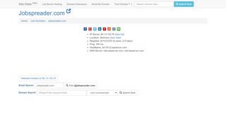 
                            9. Jobspreader.com - site-stats.org