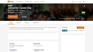 
                            3. Jobvector Career Day (May 2020), Frankfurt Germany - Trade ...