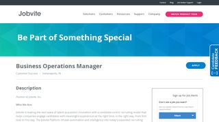 
                            6. Jobvite, Inc. Careers - Business Operations Manager