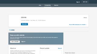 
                            6. Jobvite | LinkedIn