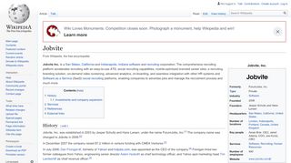 
                            9. Jobvite - Wikipedia