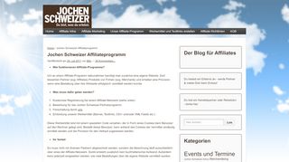 
                            5. Jochen Schweizer Affiliateprogramm