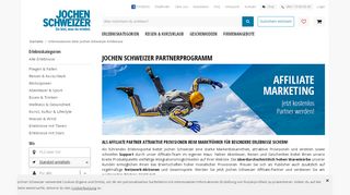 
                            3. Jochen Schweizer Partnerprogramm | Jochen …