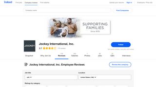 
                            4. Jockey International, Inc. Employee Reviews - Indeed