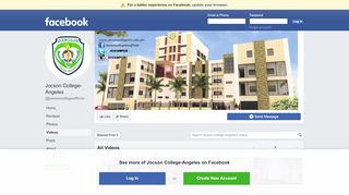 
                            8. Jocson College-Angeles - Videos | Facebook