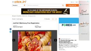 
                            4. Jodi No1 Matrimony Free Registration - Matrimonial Agent In ...