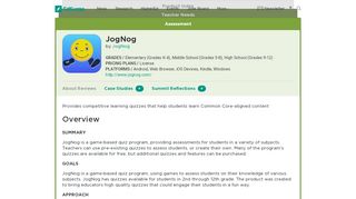 
                            7. JogNog - Product Reviews - EdSurge