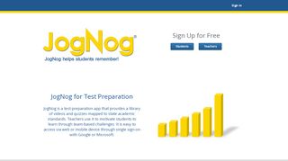 
                            1. JogNog Science, Math, ELA review to support your lesson plans