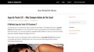 
                            9. Jogo do Texto 3.0 – Não Compre Antes de Ver Isso!