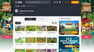 
                            1. Jogos de Fazendas - Click Jogos