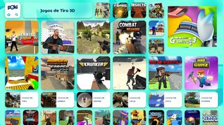 
                            9. JOGOS DE TIRO 3D - Jogue Jogos de Tiro 3D Grátis no Poki.pt!