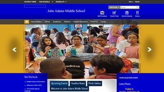 
                            1. John Adams Middle School / Homepage