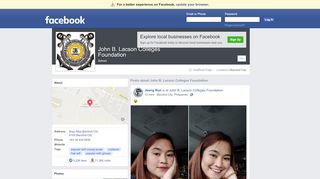 
                            8. John B. Lacson Colleges Foundation - Bacolod City - School | Facebook