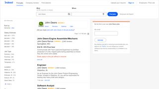 
                            8. John Deere Jobs, Employment | Indeed.com