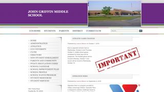 
                            7. John Griffin Middle School