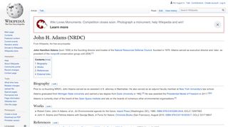 
                            7. John H. Adams (NRDC) - Wikipedia