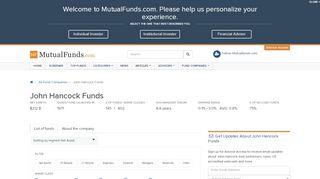 
                            3. John Hancock Funds - MutualFunds.com