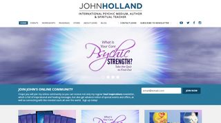 
                            1. JOHN HOLLAND | Psychic Medium + Spiritual …