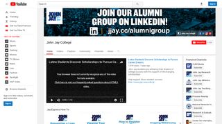 
                            8. John Jay College - YouTube