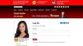 
                            8. John Maxwell Team Log On