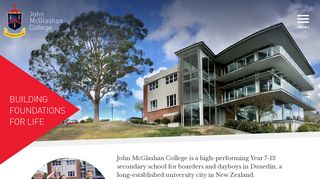 
                            8. John McGlashan College