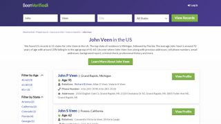 
                            3. John Veen Phone Number, House Address, …