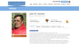 
                            4. John W. Ascherl Online Obituary | Laufersweiler-Sievers ...