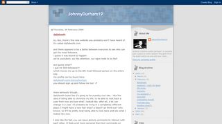 
                            8. JohnnyDurham19: dailybooth - blogspot.com