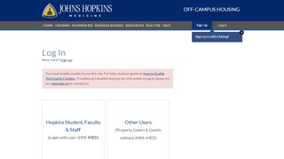 
                            9. Johns Hopkins Medicine | Off Campus Housing Search ...