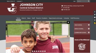 
                            10. Johnson City Central School District: Home