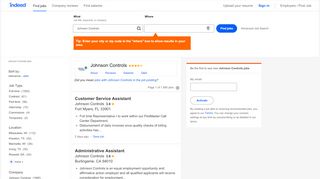 
                            3. Johnson Controls Jobs, Employment | Indeed.com