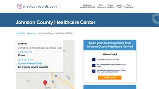 
                            9. Johnson County Healthcare Center | MedicalRecords.com