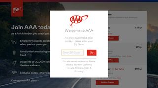 
                            5. Join AAA Membership Sign Up - Enter Your Information | AAA