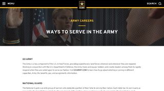 
                            3. Join and Serve | Jobs and Careers in The United States Army