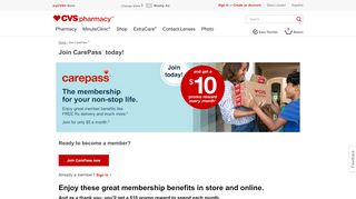 
                            4. Join CarePass | CVS Pharmacy